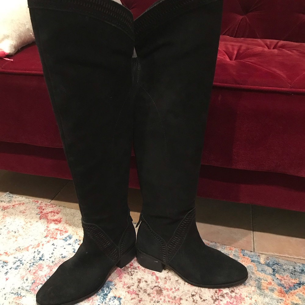 Vince Camino Over the knee suede boots